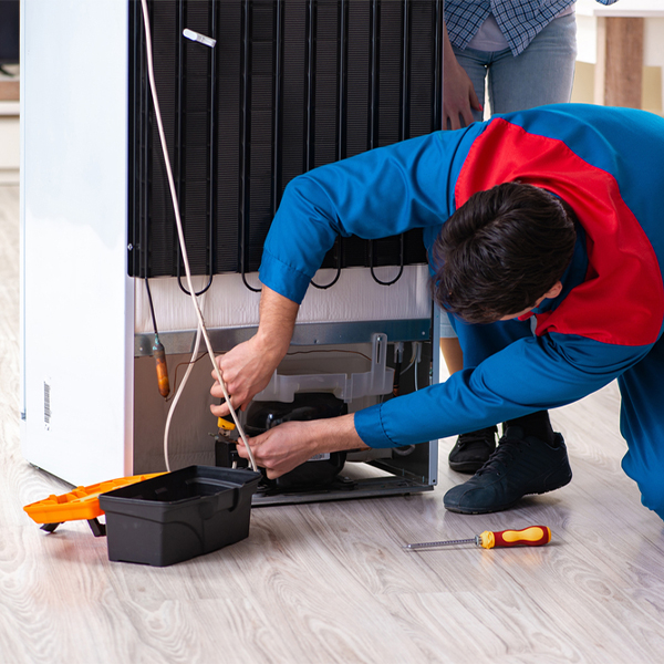 how much do you charge for refrigerator repair services in Kennard